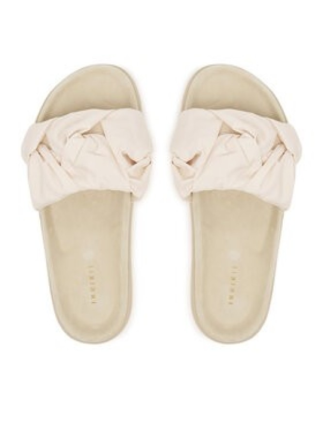 Inuikii Klapki Fjord Flower 1004.003.0122 Kremowy