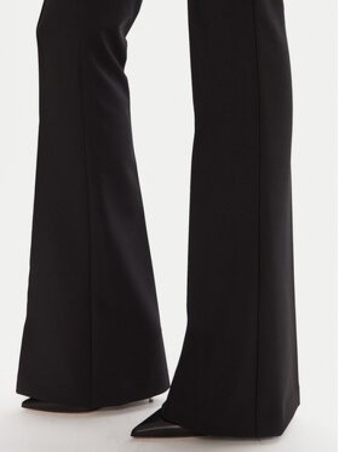 Elisabetta Franchi Spodnie materiałowe PA-122-56E2-V290 Czarny Regular Fit