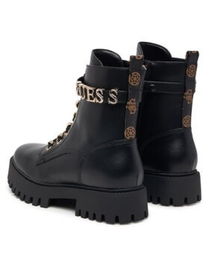 Guess Trapery FLFFIC ELE10 Czarny