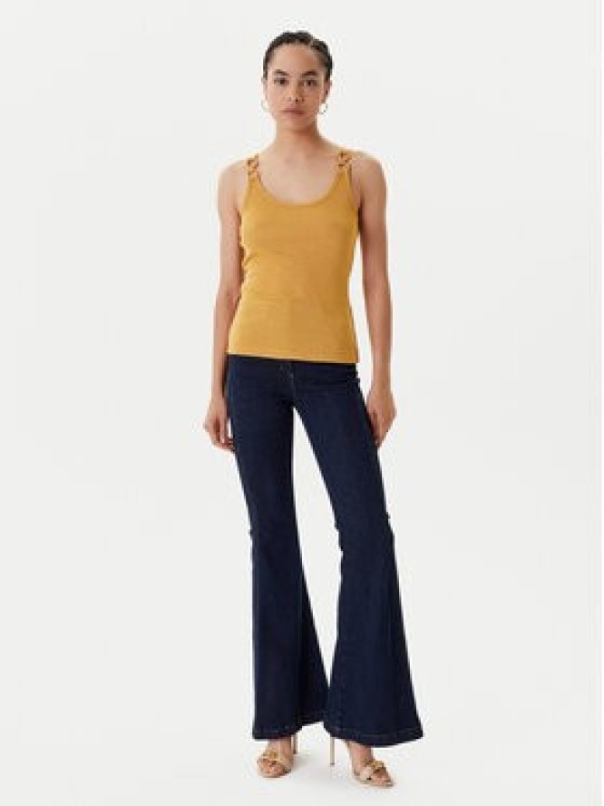 Morgan Top 251-DIDONI Żółty Slim Fit