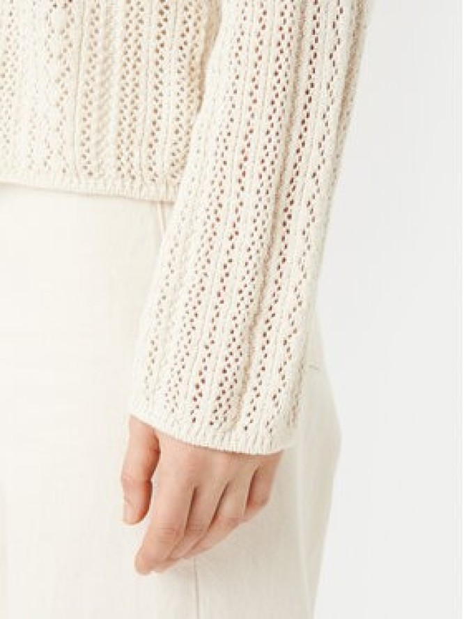 Pieces Kardigan Nuka 17155170 Beżowy Regular Fit