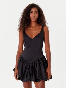 Bardot Sukienka koktajlowa Oria Bubble 60001DB Czarny Regular Fit