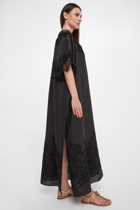 Sukienka lniana ERMANNO SCERVINO LIFE