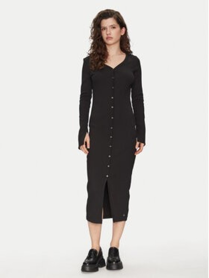 Calvin Klein Jeans Sukienka codzienna J20J224830 Czarny Slim Fit