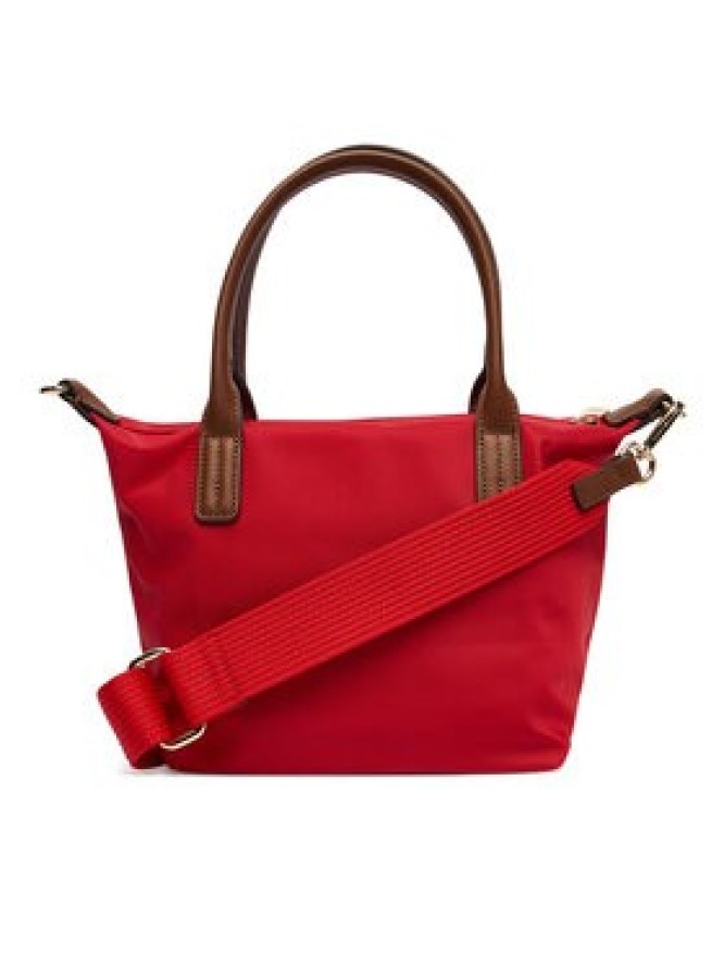 Tommy Hilfiger Torebka Popette Mini Tote AW0AW17709 Czerwony