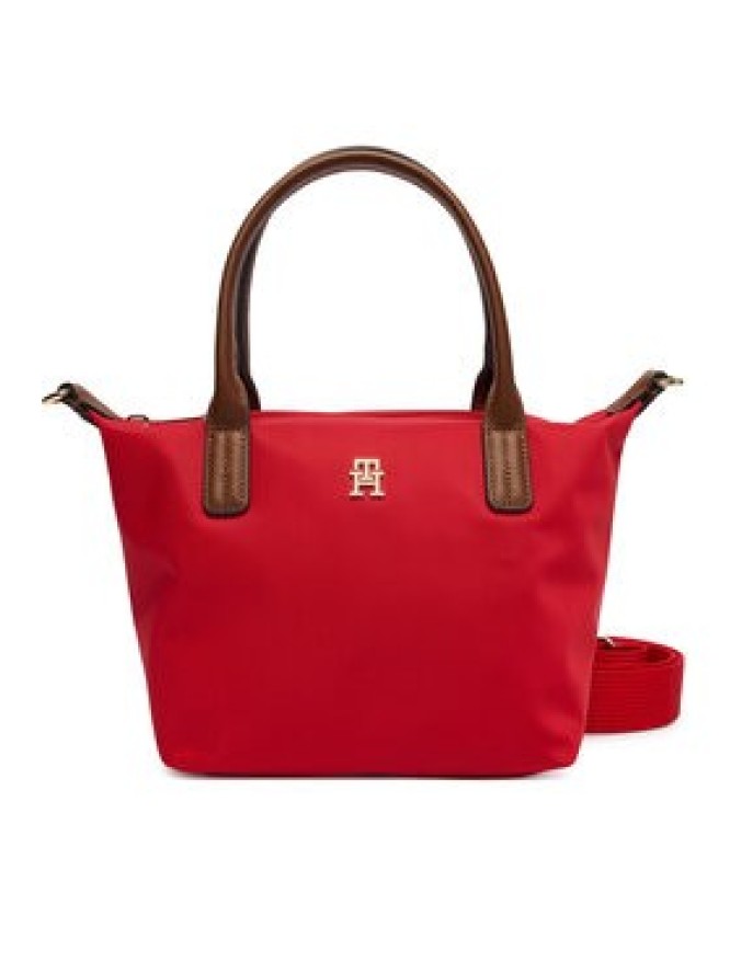 Tommy Hilfiger Torebka Popette Mini Tote AW0AW17709 Czerwony