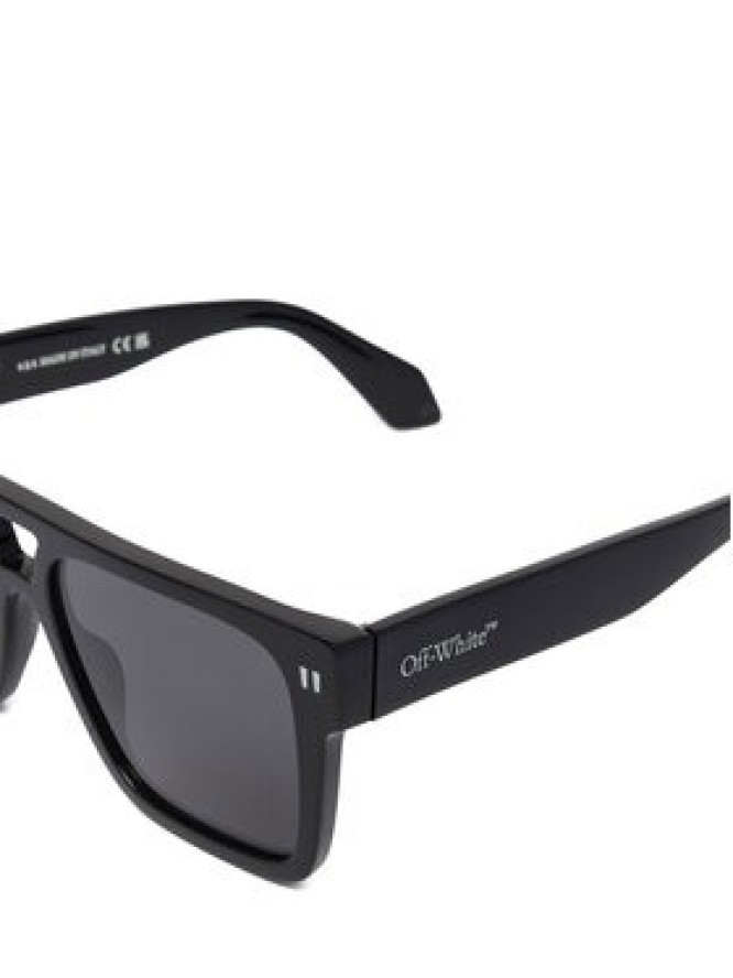 Off-White Okulary przeciwsłoneczne OERI133 Czarny