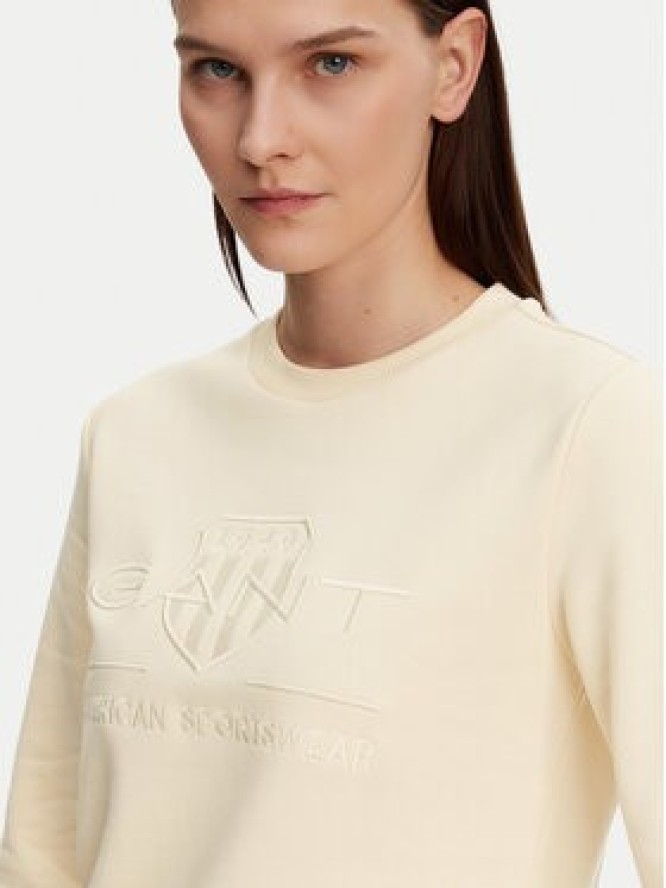 Gant Bluza Tonal Archive Shield 4200663 Beżowy Regular Fit