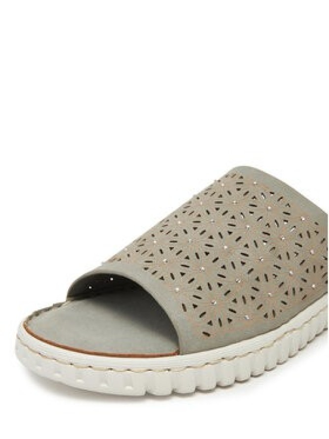 Go Soft Klapki LA3J9143-4 Szary