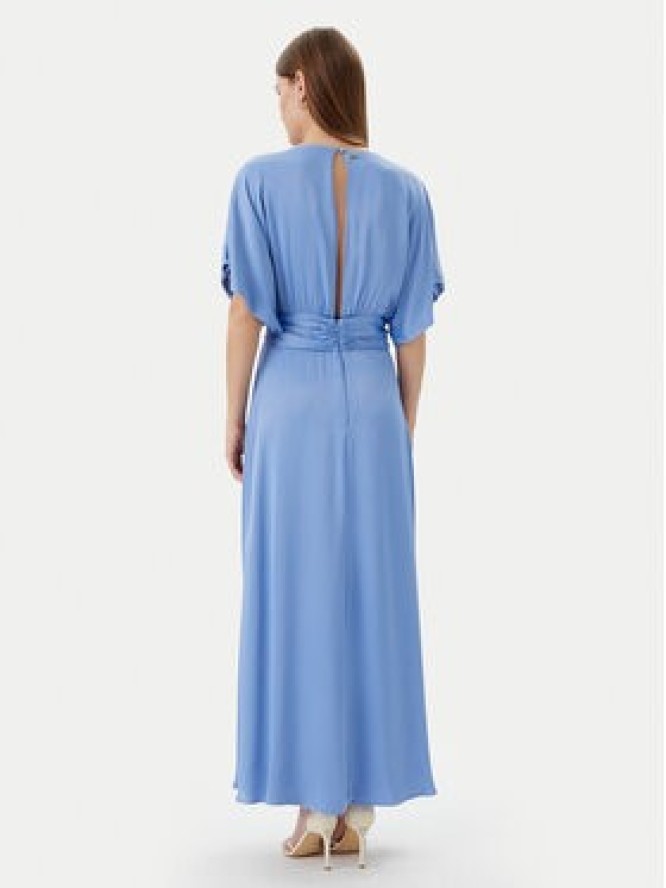 Lola Casademunt by Maite Sukienka wieczorowa MS2516012 Błękitny Regular Fit