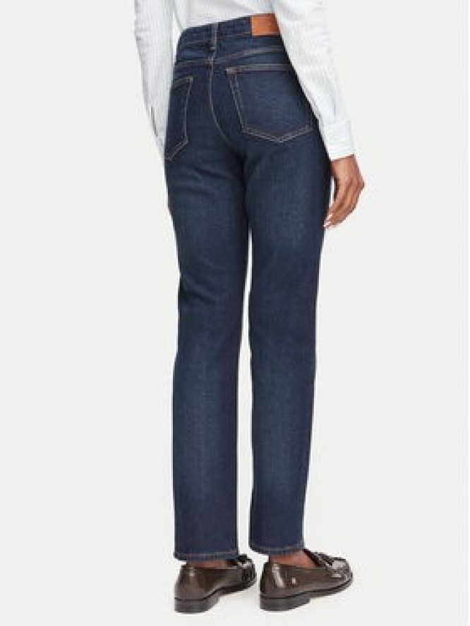 Tommy Hilfiger Jeansy Harlow WW0WW52184 Granatowy Slim Fit