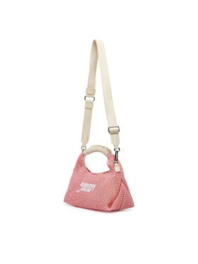Tommy Jeans Torebka Tjw Summer Crochet Crossover AW0AW18779 Różowy jasny