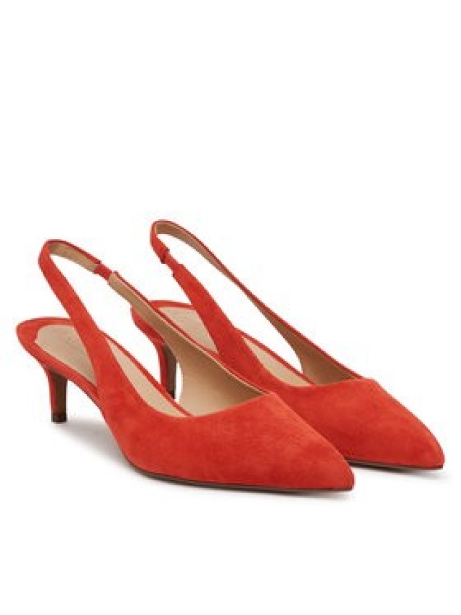 LAUREN RALPH LAUREN Czółenka 802959263005 Czerwony