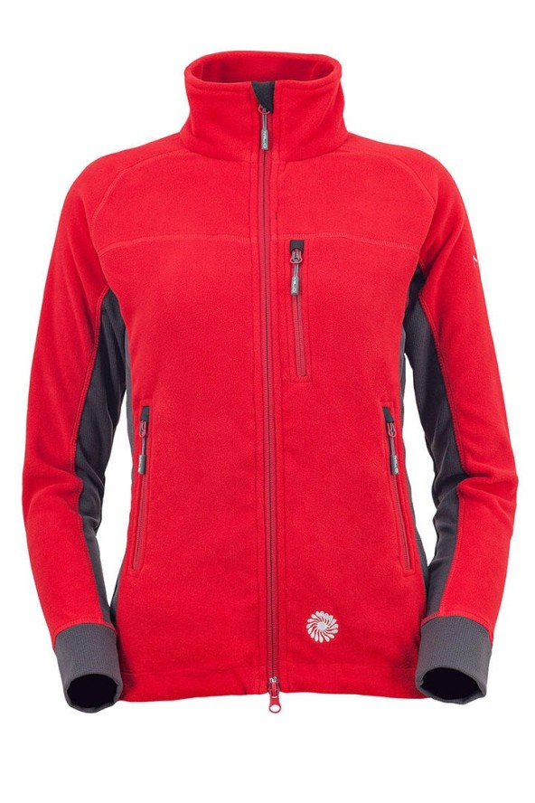 Bluza polarowa trekkingowa damska Milo Anas Lady