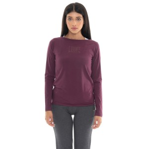 Koszulka Langärmliges Damen z Leone 1947 Nigdy bez Aufdruck