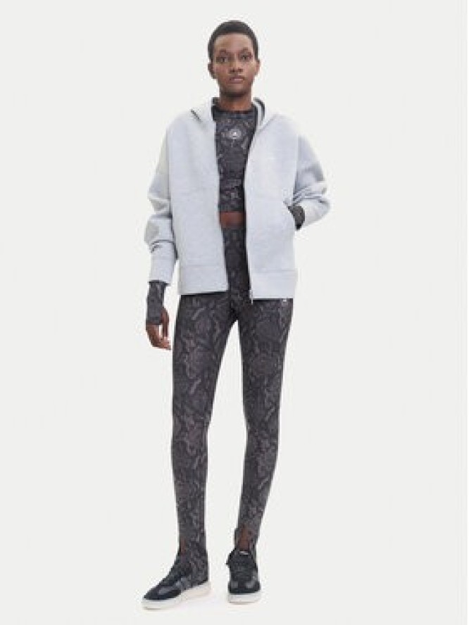 adidas by Stella McCartney Bluza Scuba JM5792 Szary Loose Fit