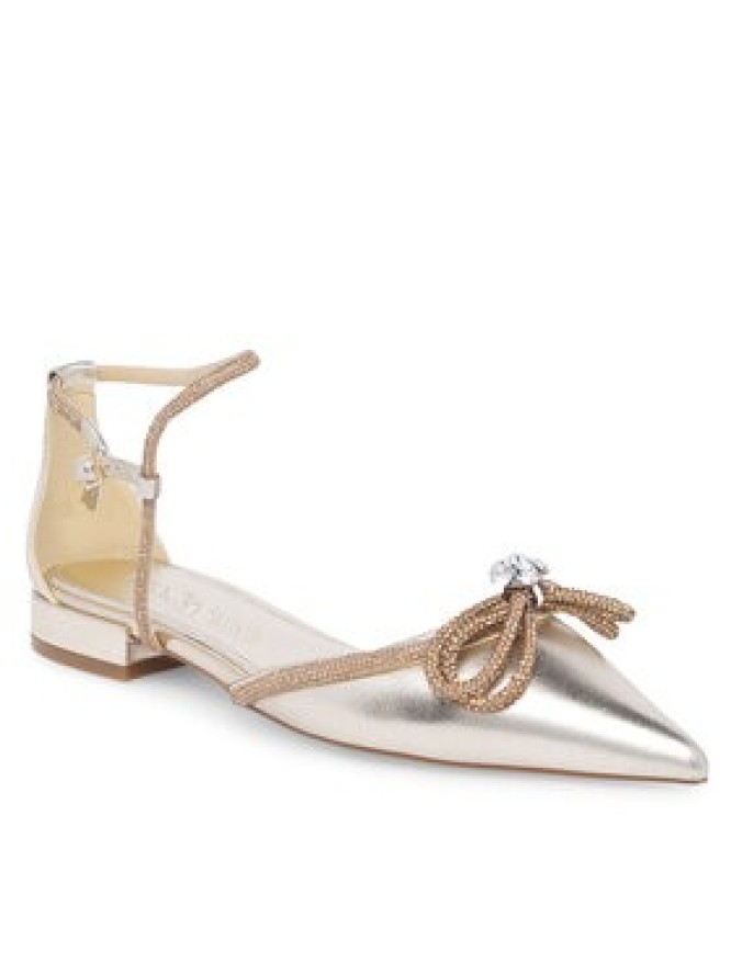 Eva Minge Sandały COMO-V1381-813-1 Złoty