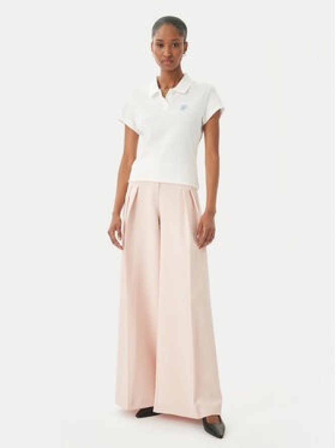 Tommy Hilfiger Polo 1985 Logo WW0WW49259 Biały Slim Fit