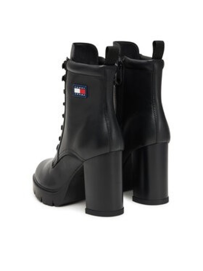 Tommy Jeans Trzewiki Tjw Lace Up EN0EN02832 Czarny