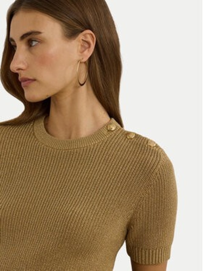 LAUREN RALPH LAUREN Sweter 200957475001 Złoty