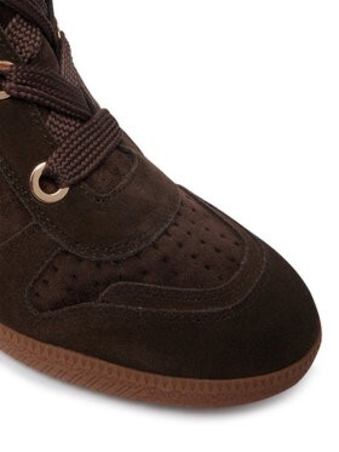 Steve Madden Sneakersy Mables 11005881 Brązowy ciemny