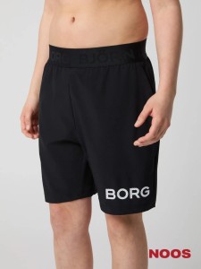 bjorn_borg BORG SHORTS z przetworzonego poliestru – BLACK BEAUTY