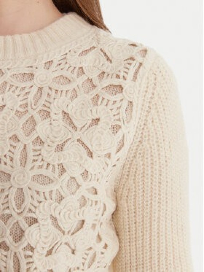 Artigli Sweter ACMA002802 Écru Regular Fit