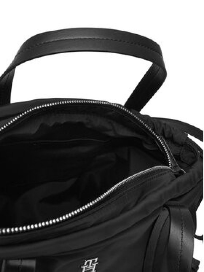 Tommy Hilfiger Plecak Th Soft Nylon Tote/Backpack AW0AW19029 Czarny