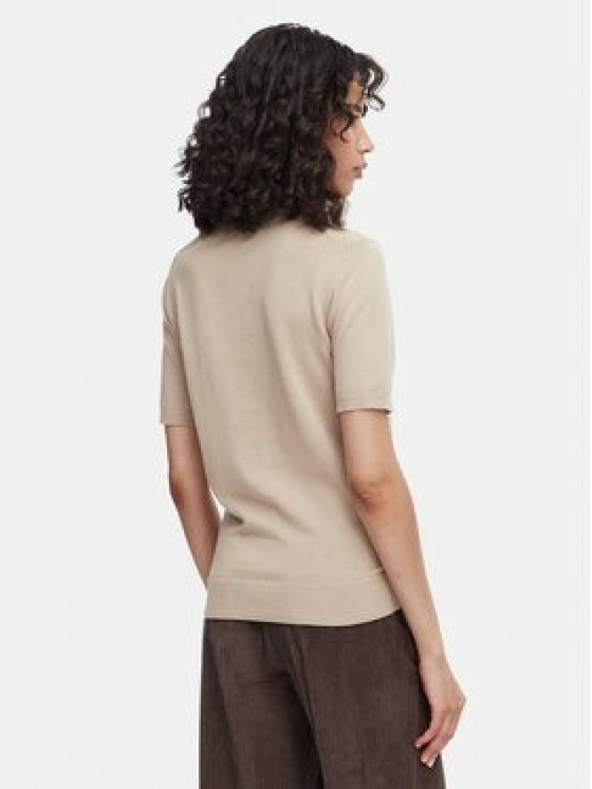 Beverly Hills Polo Club Bluzka P-SS26W-M6564-0132 Beżowy Regular Fit