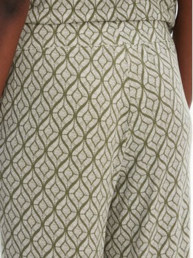 Olsen Spodnie materiałowe 14002433 Zielony Relaxed Fit