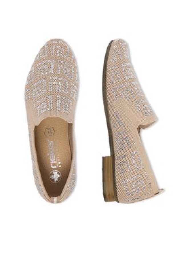 Rieker Lordsy 51953-62 Beżowy