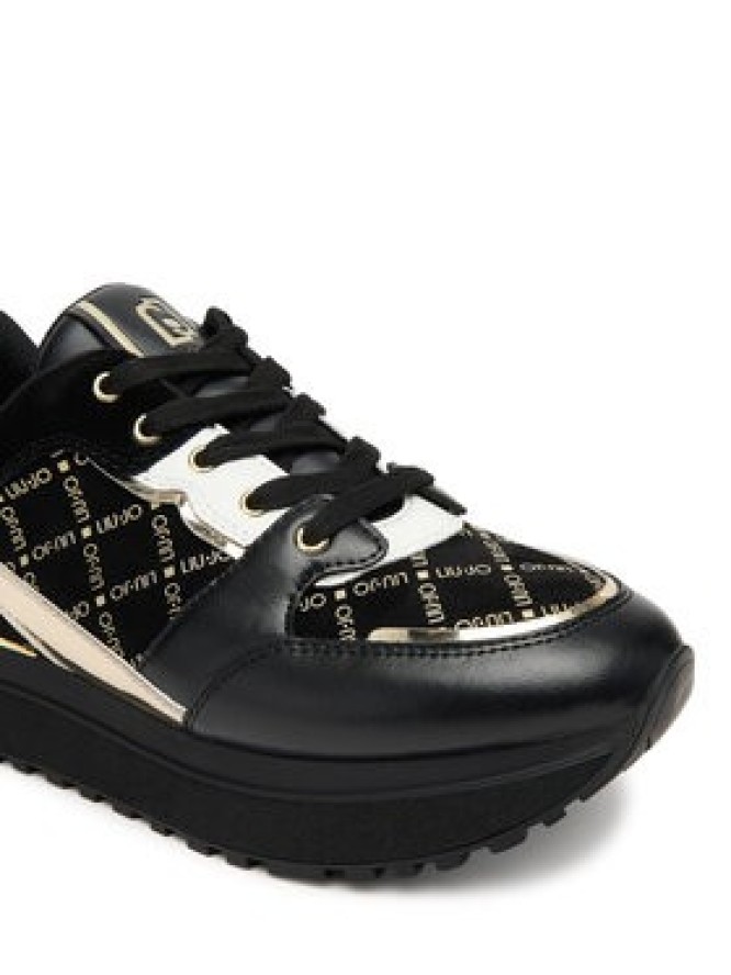 Liu Jo Sneakersy Maxi Wonder 91 BF5005 PX681 Czarny
