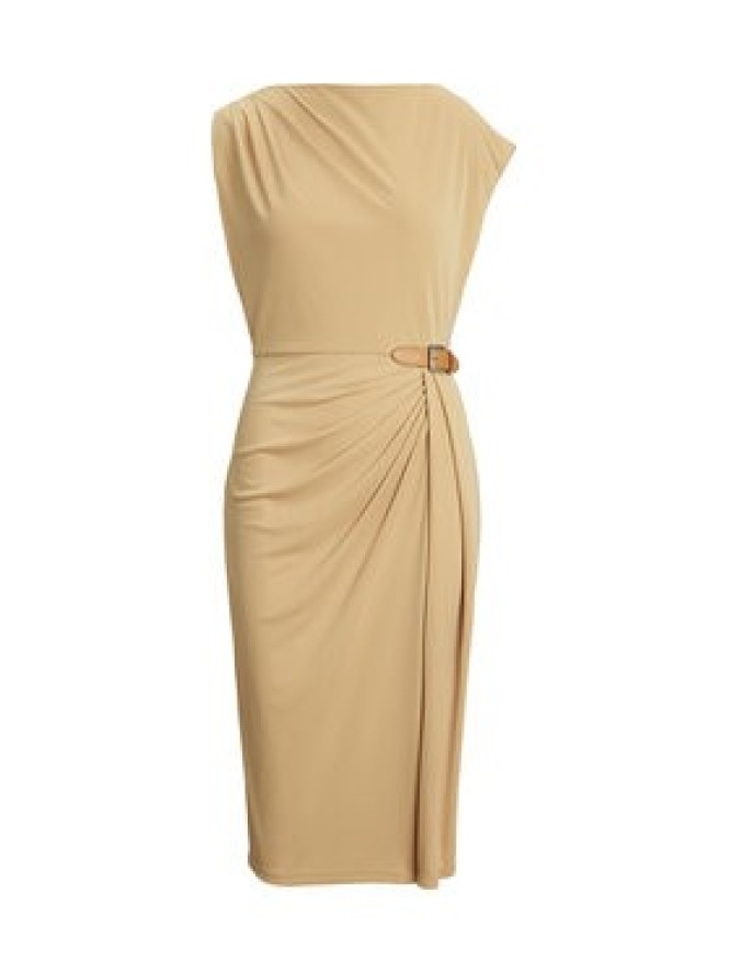 LAUREN RALPH LAUREN Sukienka codzienna 250964076001 Beżowy Slim Fit