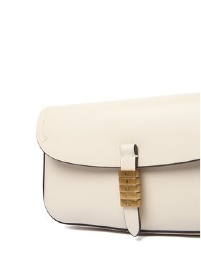 PINKO Torebka Saddle Flat AI 25-26 PCPL 105349 A1ZX Écru