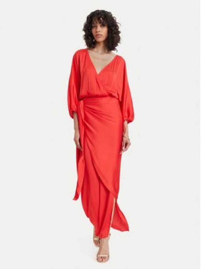 ACCESS FASHION Sukienka wieczorowa 63-3379-357 Czerwony Regular Fit