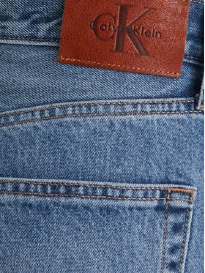 Calvin Klein Jeans Jeansy LV047E701G Niebieski Wide Leg