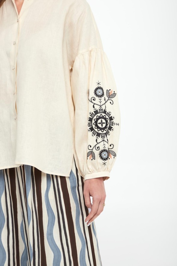 Koszula damska lniana Ilex WEEKEND MAX MARA