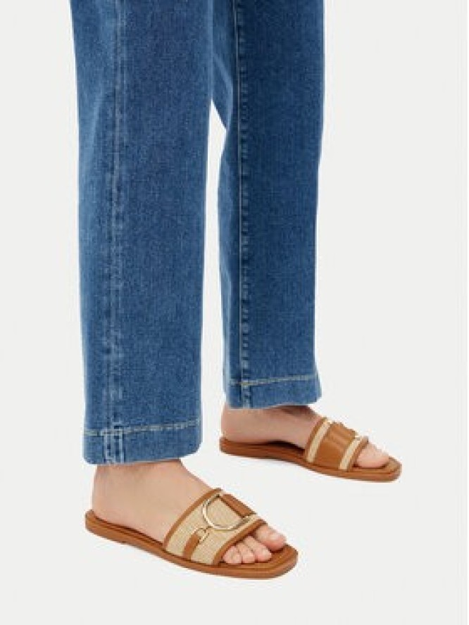 JENNY Klapki WS5727-01 Brązowy