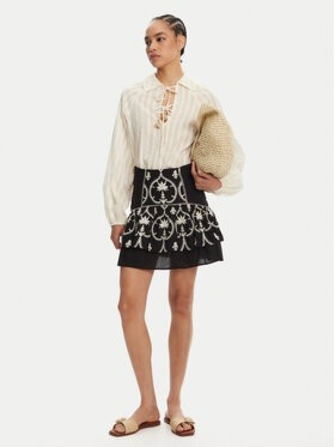 Devotion TWINS Koszula Phenomenon 025.009G Écru Loose Fit