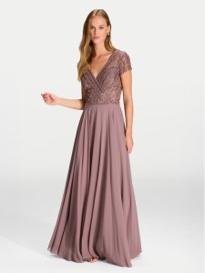 Hey Kyla Sukienka wieczorowa 5AJ002HK Różowy Regular Fit