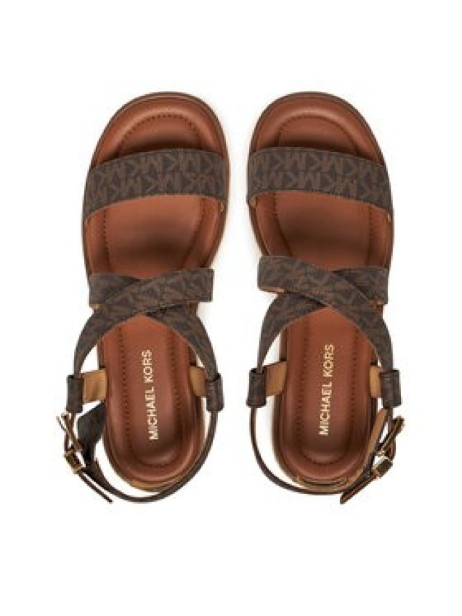 MICHAEL Michael Kors Espadryle Lynn 40S5LYFS1B Brązowy