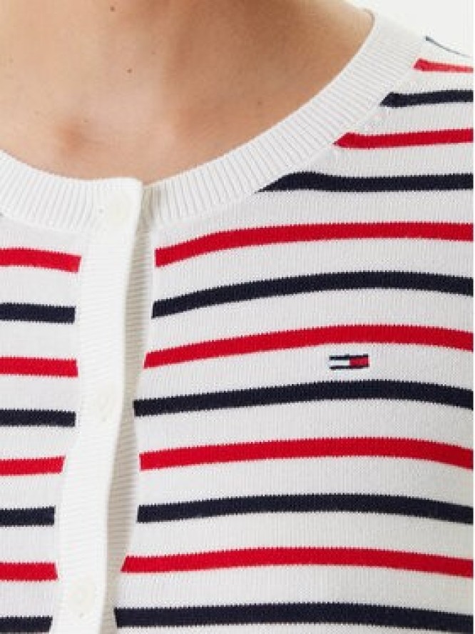 Tommy Jeans Kardigan Essential DW0DW20976 Kolorowy Regular Fit