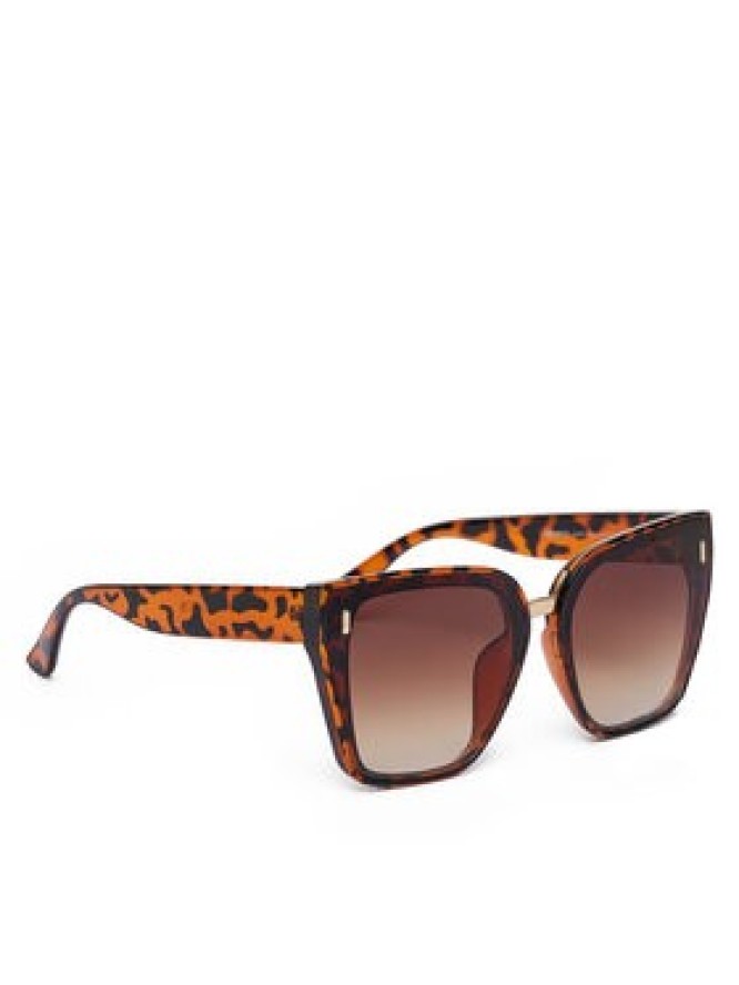 JENNY Okulary przeciwsłoneczne 4WF-020-SS25 Brązowy