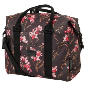 Torba rowerowa Nyla shopper 20 l wodoodporna antracytowa z paskiem