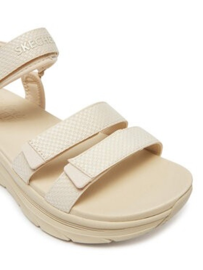 Skechers Sandały D'Lux Walker-Going-Out Vibes 119828/NAT Beżowy