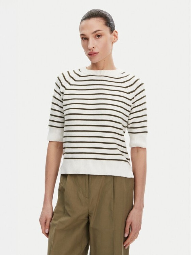 French Connection Sweter 78LZB Biały Box Fit