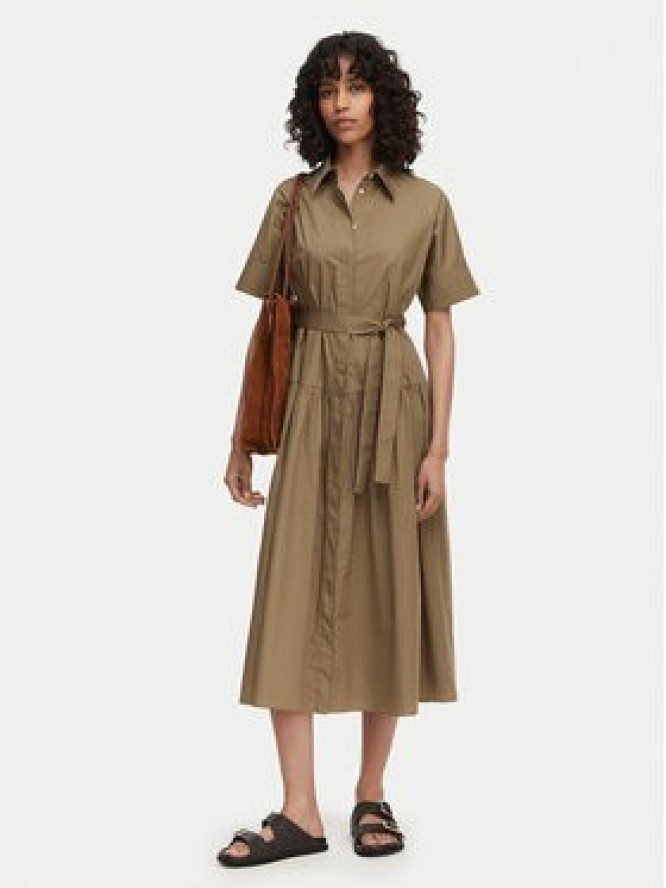 Marella Sukienka koszulowa Fauna 2615221172 Brązowy Regular Fit