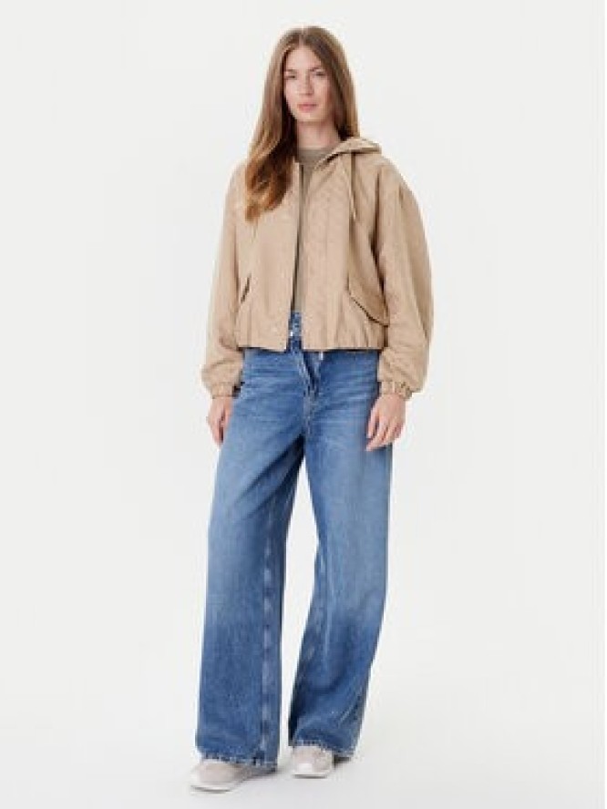 Guess Kurtka przejściowa V5YL02 WH492 Beżowy Regular Fit