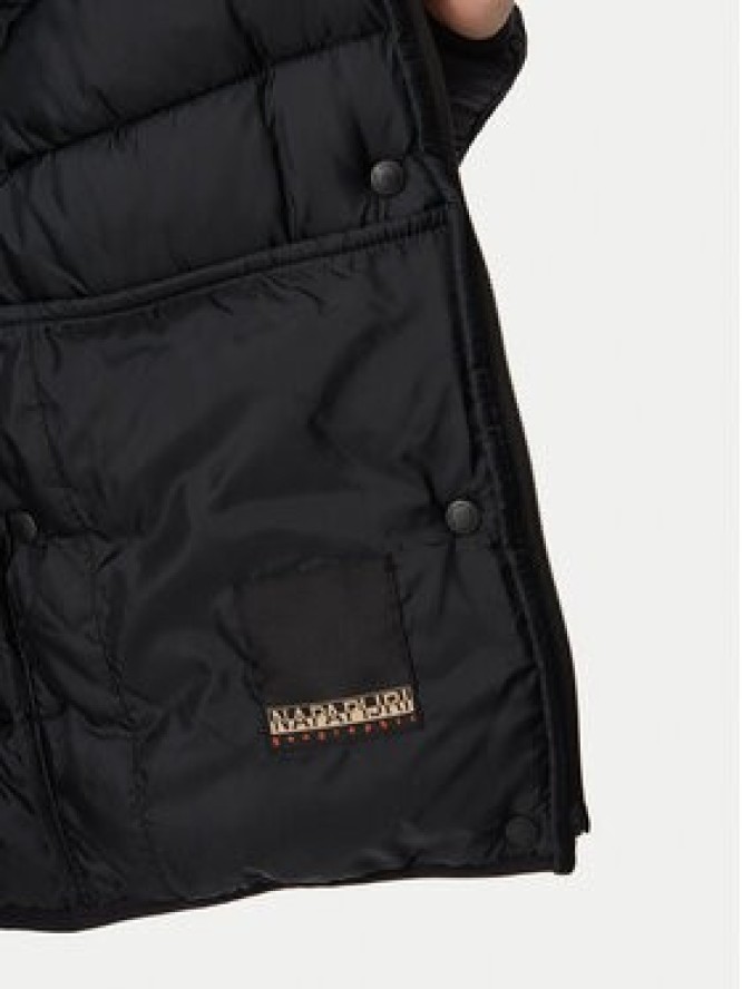Napapijri Kurtka zimowa A-Aernis NP0A8BQ6 Czarny Regular Fit