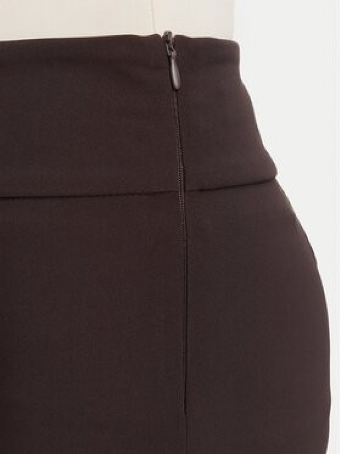 Rinascimento Spodnie materiałowe CFC0130140003 Brązowy Flare Fit